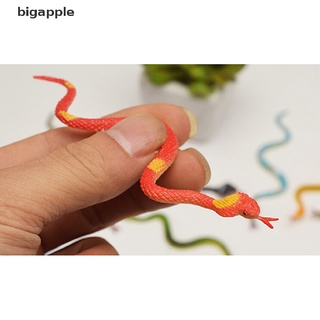 [bigapple] 12 pzs juguete de simulación de alta serpiente de plástico/modelo divertido de serpiente de miedo/juguetes de broma para niños