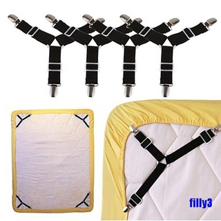 2pcstriangle soporte de liguero cama colchón sábana correas clips pinzas sujetadores (1)