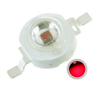 3w rojo LED de alta potencia rojo LED 3 vatios brillante encendido