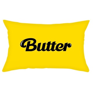 HHDZ BTS Butter Teaser clear bright print Funda De Almohada 20x11 Pulgadas Cojín Para El Hogar (3)