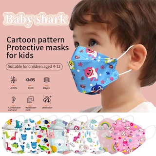 mask kf94 10 piezas cubrebocas infantil KN95 para niños Máscara tridimensional