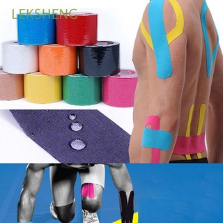 leksheng vendaje práctico conveniente gimnasio cinta terapéutica proteger el dolor impermeable salud músculos 1 rollo deportes/multicolor
