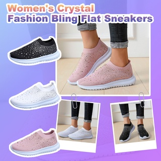 (TDZ) verano de las mujeres zapatos planos de moda Bling zapatillas de deporte Casual señoras Vulcanize zapatos