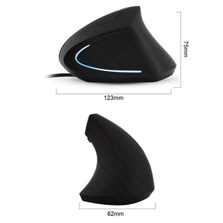 Mouse Óptico Con Cable USB Ergonómico Para PC/Laptop/Vertical 800/1200/2000/3200/DPI
