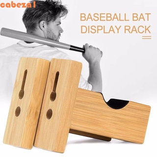 Cabeza1 2pzas. soporte De baseball Portátil hockey stick/estante De madera Fitness/soporte suave De pared/Multicolor