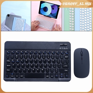 10 pulgadas bluetooth teclado ratón inalámbrico para iphone para ipad air 4 3