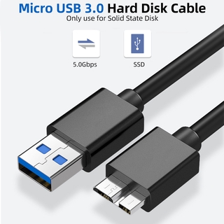 HdoorLink USB 3.0 Micro B Cable de datos macho A A Micro B Cable USB 5 Gbps Cables de disco duro para cámara Samsung Note3 (7)