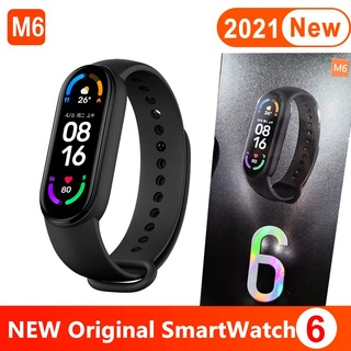 M6 Smart Sports Bracelet Watch 0.96-Inch TFT Screen BT Fitness Tracker IP67 Waterproof (1)