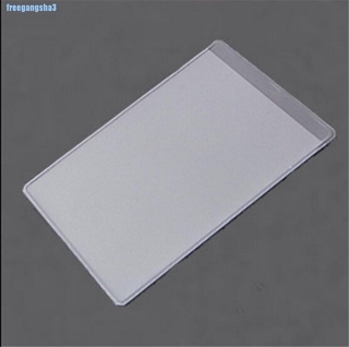 freegangsha3 10pcs Soft Plastic Clear Credit Card Sleeves Protectors Dustproof Waterproof New GBD