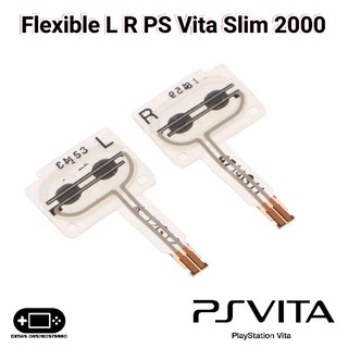 Flexible L R PS Vita Slim 2000 LR RL botón de gatillo Original