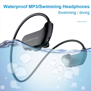 audífonos ipx8 mp3 reproductor mp3 impermeables para correr/natación (2)