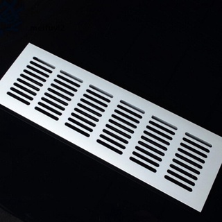 [meifuyi2] rejilla de ventilación cuadrada de aluminio para armario armario, 768o