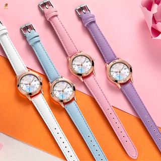 disney frozen princess relojes de pulsera de cuarzo luminosos impermeables para estudiantes