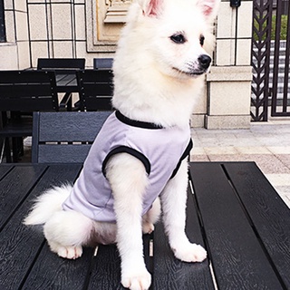 predowhen Pet Tops Fashion Printed Pattern Cotton Puppy Vest for Summer (6)