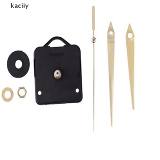 kaciiy reloj de pared de cuarzo mecanismo de movimiento diy pieza de reparación conjunto de 22 mm husillo de manos largas mx