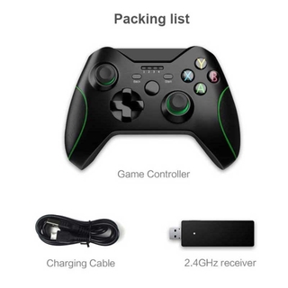 [nuevo disponible]control De juego inalámbrico 2.4g Para control Joystick De juegos Para Xbox One Ps3 Pc
