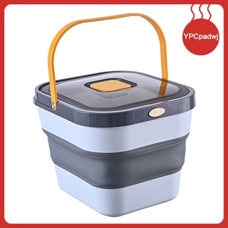Reusable 10kg Large Capacity Rice Airtight Holder Grain Flour Container with Flip Lid Food Storage Box Sealed