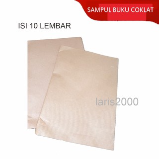 A5/caja de papel marrón libro cubierta (10 hojas)
