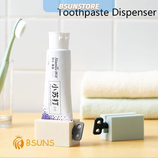 『BSUNS』 dispensador de pasta de dientes para el hogar, exprimidor de pasta de dientes de moda, tubo de plástico (1)