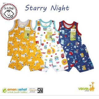Starry Night Baby Boy - traje de terciopelo (3 Stell Sz XL/XXL)