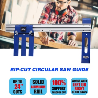 rip-cut sierra circular guía de precisión borde guía sierra eléctrica rip valla para sierra circular inalámbrica