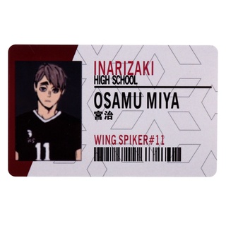 haikyuu!! hinata shoyo kageyama tobio anime id pvc tarjetas photocard figura cosplay colección tarjeta (6)