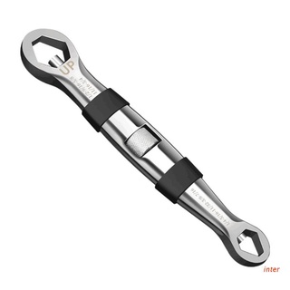 llave inter torx doble ajustable universal llave de bolsillo 23 en 1 tipo flexible multi funcional 1/4 pulgadas a 3/4 pulgadas 7 mm