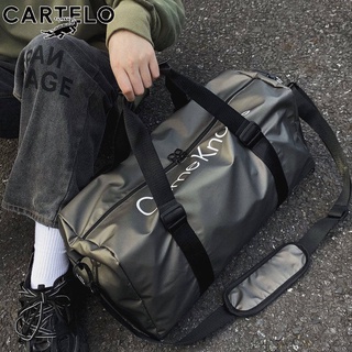 Cartier cocodrilo bolsa de viaje de los hombres bolso de mujer cruce de gran capacidad bolsa de viaje bolsa de equipaje impermeable bolsa de fitness marea