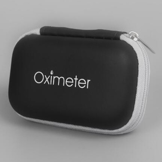 [simhoa] oxímetros de pulso de la yema del dedo impermeable bolsa de oxígeno en sangre protegida caja de almacenamiento