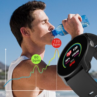 BOZLUN Sports Smart Bracelet Touch Screen Men's Watch Heart Rate Tracker Ladies IP67 Waterproof Smart Watch (7)