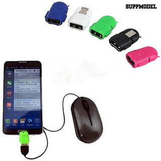 <Cable&Adapter> Mini adaptador Micro USB macho a USB 2.0 hembra OTG convertidor para Tablet Mouse