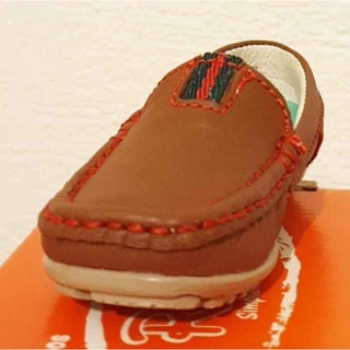 Zapato mocasine niño bebe marron gris metedera (2)