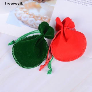 [freev] 10 bolsas de joyería bolsas mini terciopelo cordón boda favor bolsa regalos colores mx11 (5)