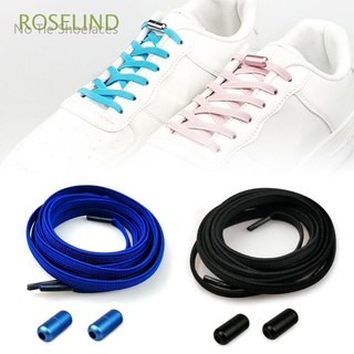 ROSELIND New Sneakers Shoelace Shoe Strings Quick Lazy Laces No Tie Shoelaces Sneakers for Kids Adult Fast Lacing Sports Elastic Lock/Multicolor
