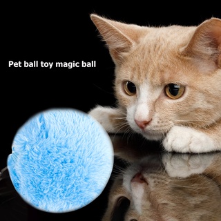 croom 5 pzs pelota de rodillo mágico eléctrico para mascotas/juguetes divertidos para perros/gatos
