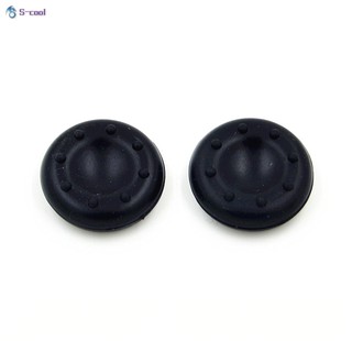 2 piezas de goma de silicona tapa de pulgar palo de pulgar x cubierta caso piel joystick agarre agarre para ps2/3/4 xb (6)