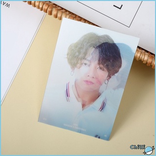 [Chilli] KPOP BTS 2020 SEASON'S GREETINGS 3D Card JK V JIMIN JIN SUGA RM J-HOPE HD Photocard Postcard Poster (7)