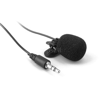 Micrófono Lavalier de solapa con Clip externo para teléfono/micrófono de condensador con cable manos libres para la enseñanza del habla