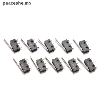 【well】 10PCS Tact Switch KW11-3Z 5A 250V Microswitch 3PIN Buckle MX