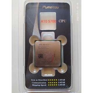 Procesador amd FM2 A10 5700 3.4GHz - 4.0GHz GPU Radeon HD 7660D A10-5700