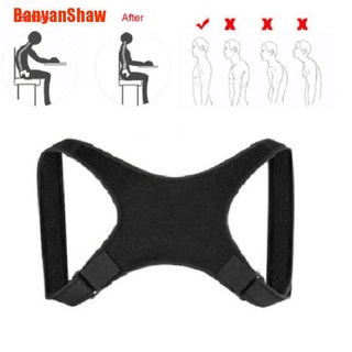 Banyanshaw soporte Corrector de espalda corsé cinturón dolor hombros corrección ortosis BAX (7)