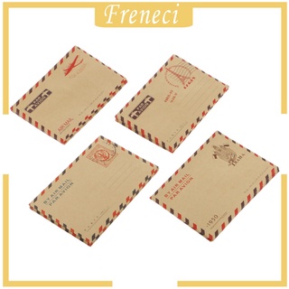 [FRENECI] 40 sobres de papel Kraft estilo Vintage, 4 estilos diferentes, aleatorios