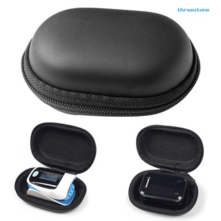 portátil durable oval de la yema del dedo oxímetro de pulso caja de almacenamiento de la bolsa de protección de la bolsa