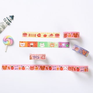 Flowertree 1 Pcs Cute Party Masking Tape Diary Scarpbooking DIY Decoration Washi Tape (3)