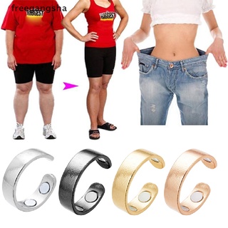 [freegangsha] New Magnetic Opening Ring Keep Health Slim Fitness Lose Weight Ring Jewelry XDG