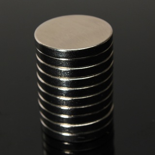 huobianj 10Pcs 20x3mm N52 Super fuerte bloques de disco redondo imanes de neodimio de tierra rara