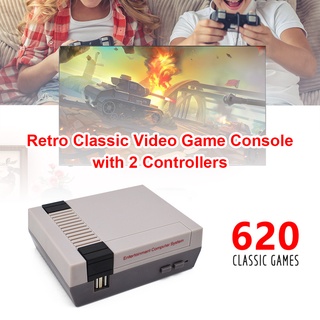 etaronicy - consola de juegos retro (620 juegos, tv, reproductor de video con controlador para nes)