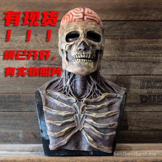 De Halloween máscara de cráneo residente mal Horror máscara de cráneo Máscara de esqueleto de demonio Zombie de estación independiente