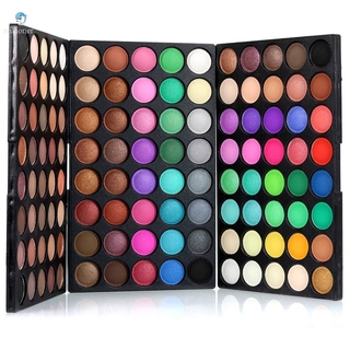 paleta de sombras de ojos de 120 colores cosméticos maquillaje de 3 capas de sombra de ojos combo paleta