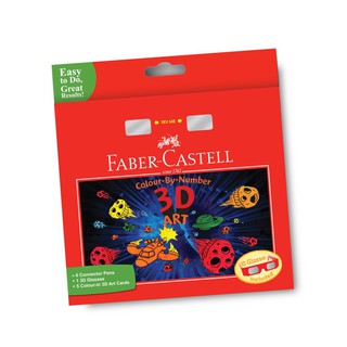 Faber-castell Color por número 3D arte